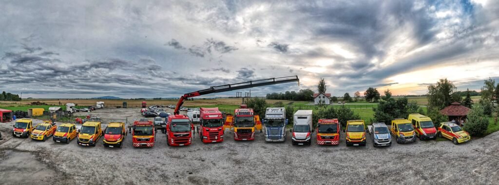 Holwoanie Środa Śląska – laweta udzielająca szybkiej pomocy kierowcy po awarii na drodze